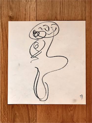 Original Abstract Drawing by Massimiliano DONNINELLI