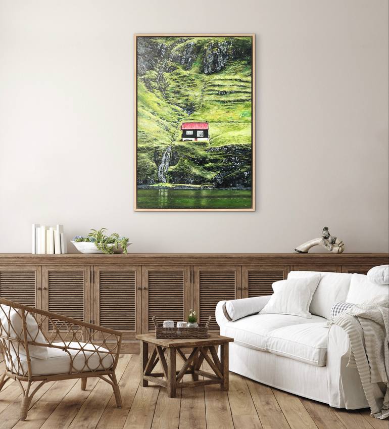Original Realism Landscape Painting by Yuliia  Halata