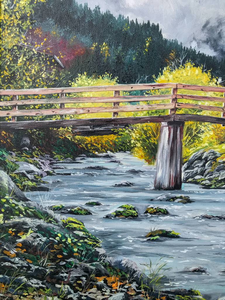 Original Realism Language Painting by Yuliia  Halata