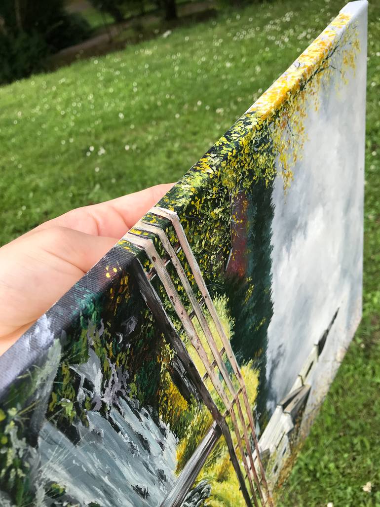 Original Realism Language Painting by Yuliia  Halata