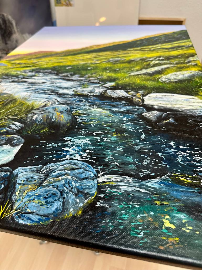 Original Realism Landscape Painting by Yuliia  Halata