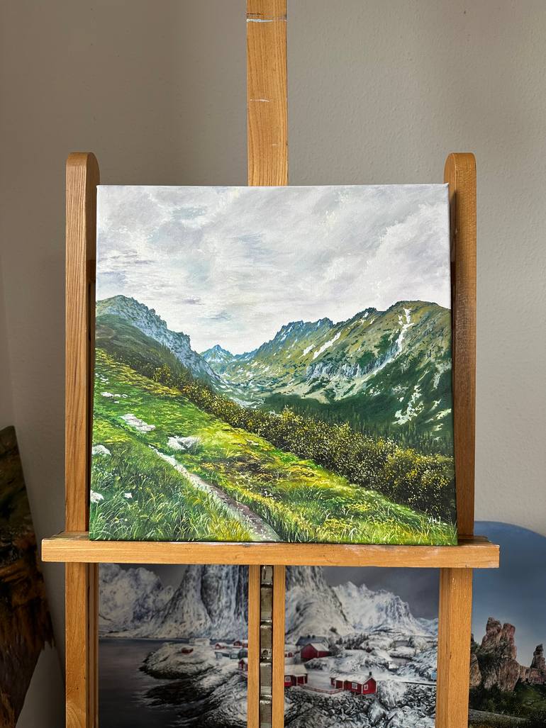 Original Realism Landscape Painting by Yuliia  Halata