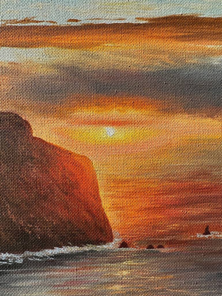 Original Romanticism Landscape Painting by Yuliia  Halata