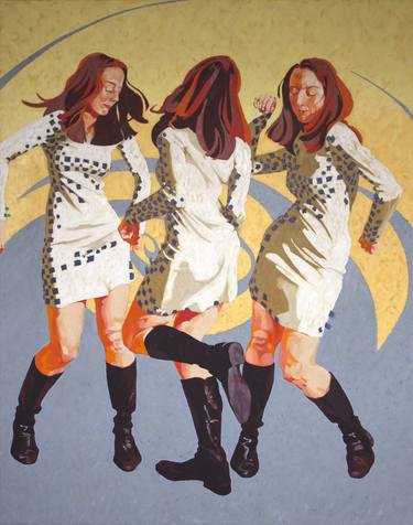 Original Figurative Women Paintings by Marie Hines Cowan