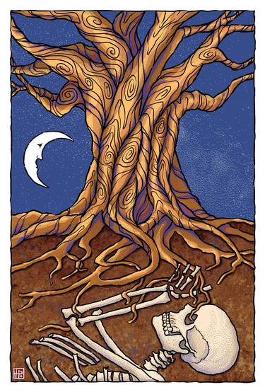 Original Digital Art Fantasy Drawing by Thomas Pohlig