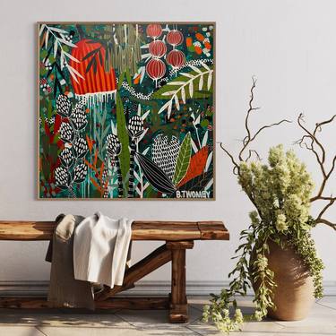 Original Contemporary Botanic Paintings by Bernadette Twomey