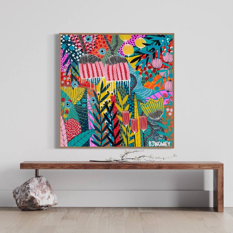 Original Contemporary Botanic Paintings by Bernadette Twomey