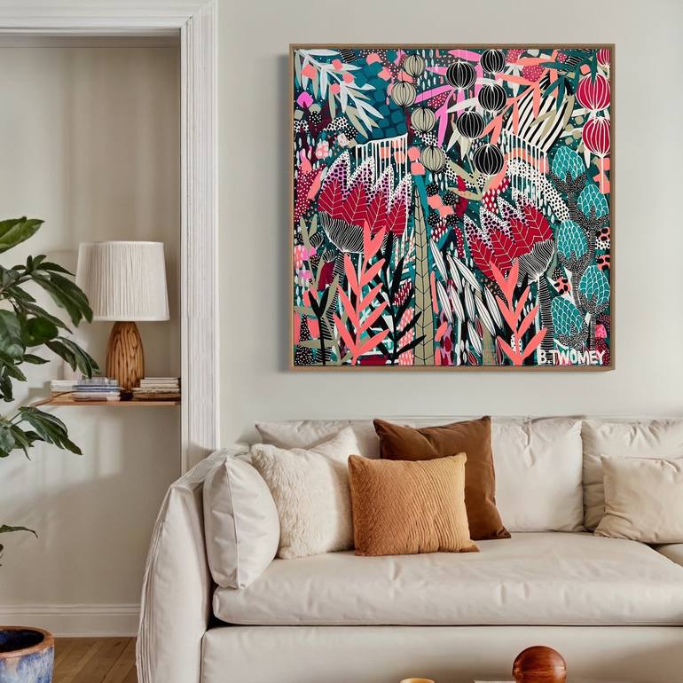 Original Contemporary Botanic Paintings by Bernadette Twomey