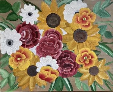 Print of Floral Paintings by Jessica Smith