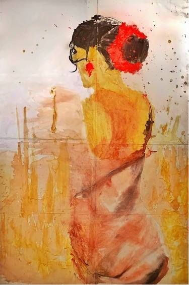 Original Contemporary Women Painting by Atchaya Jeyaram