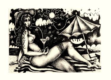 Print of Surrealism Fantasy Drawings by Dastid Miluka