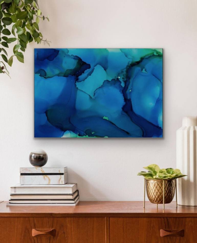 Original Modern Abstract Painting by Melica Meredith