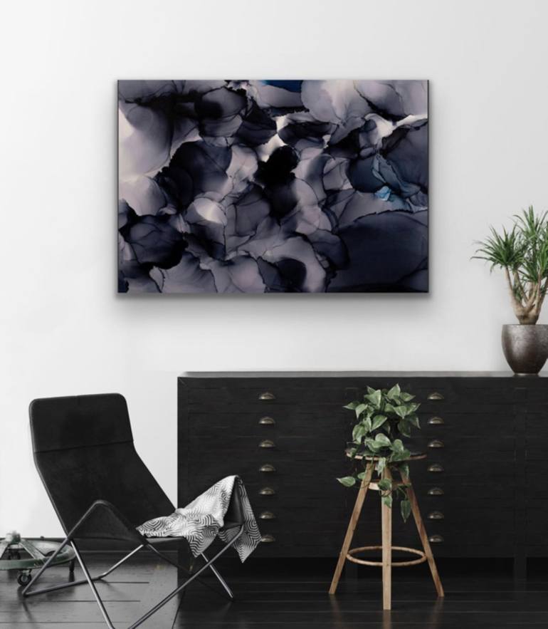 Original Modern Abstract Painting by Melica Meredith