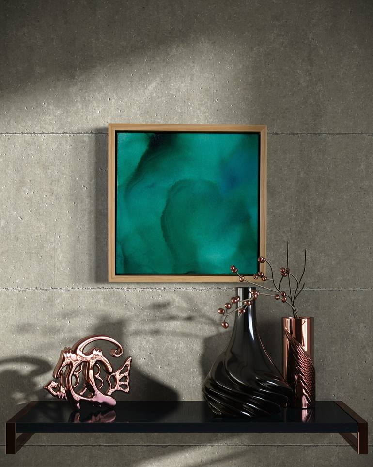 Original Modernism Abstract Painting by Melica Meredith