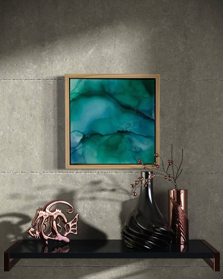 Original Modernism Abstract Painting by Melica Meredith