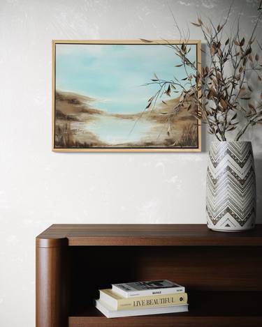 Original Modernism Abstract Painting by Melica Meredith