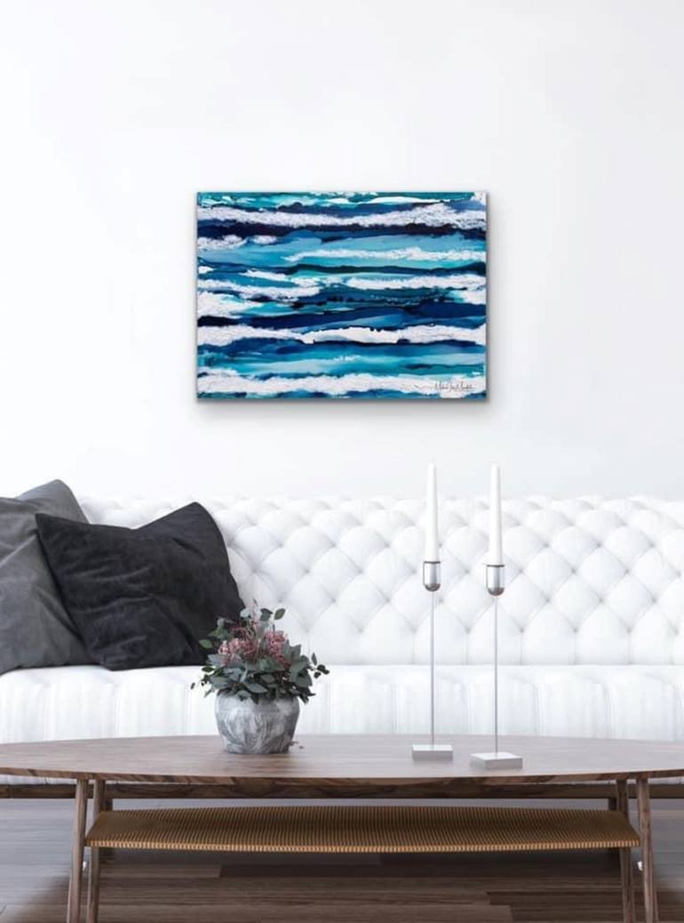 Original Modern Abstract Painting by Melica Meredith