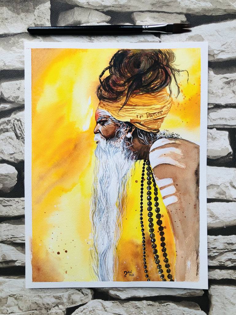 Original Contemporary People Painting by Navita Gujral