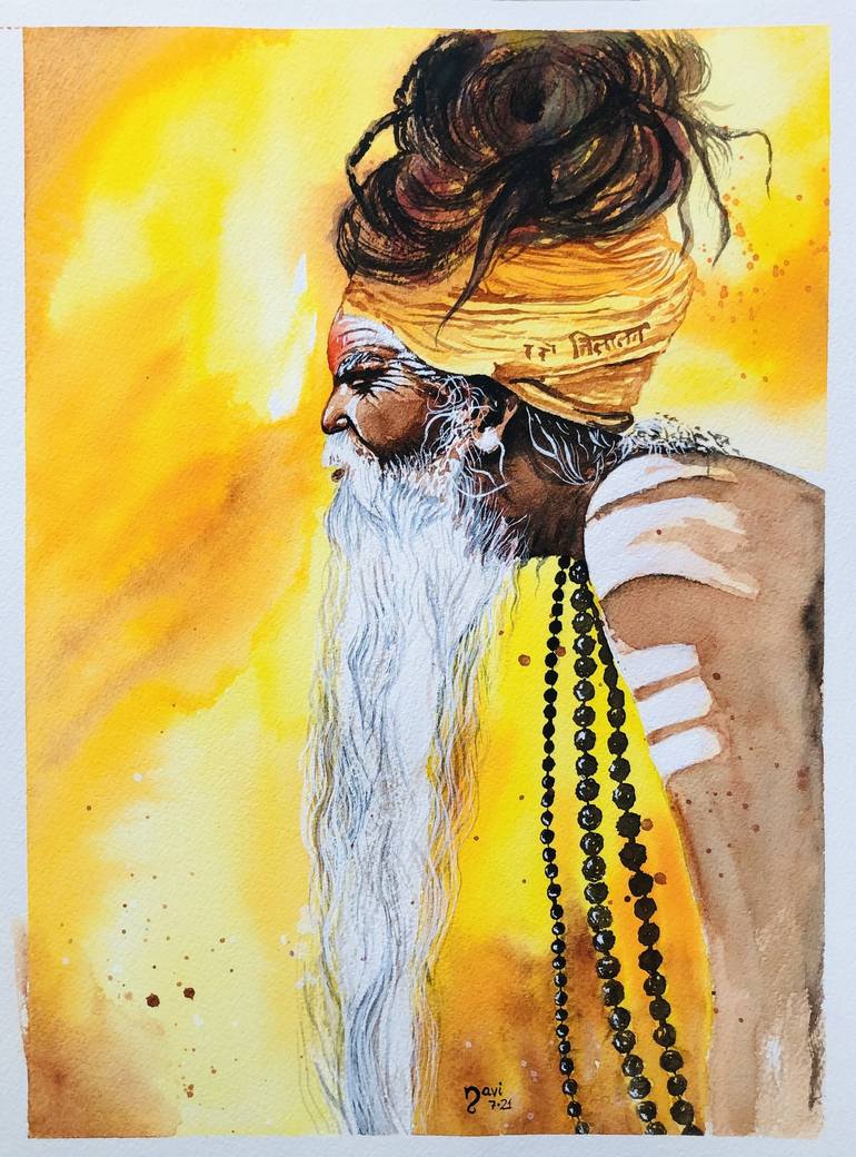 Original People Painting by Navita Gujral