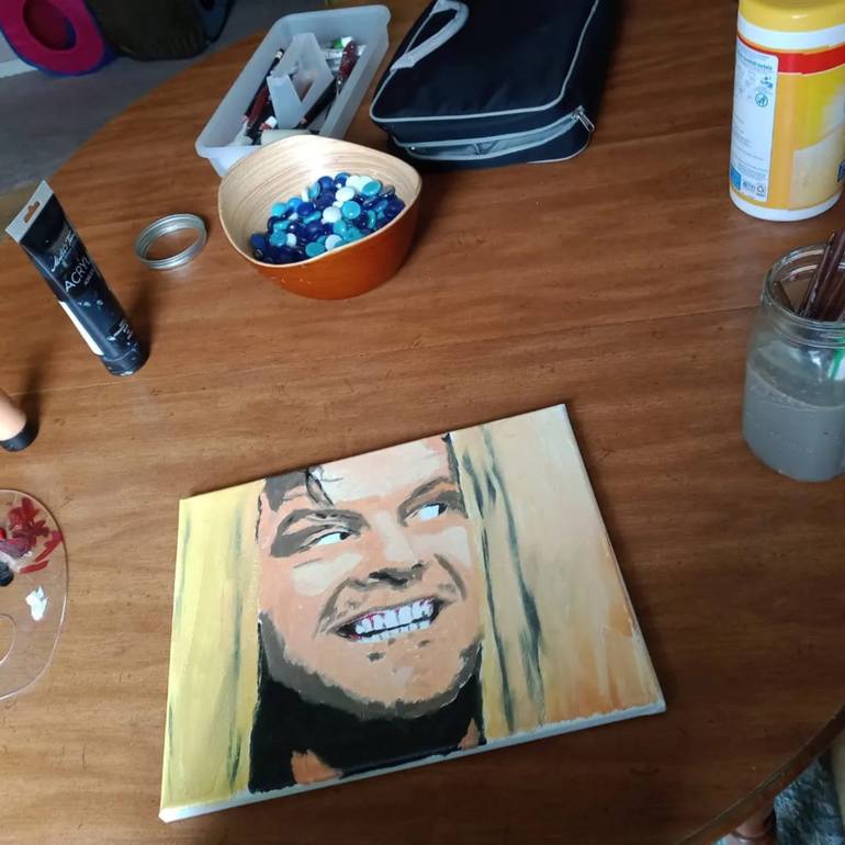 Original Celebrity Painting by Billie Shoemate