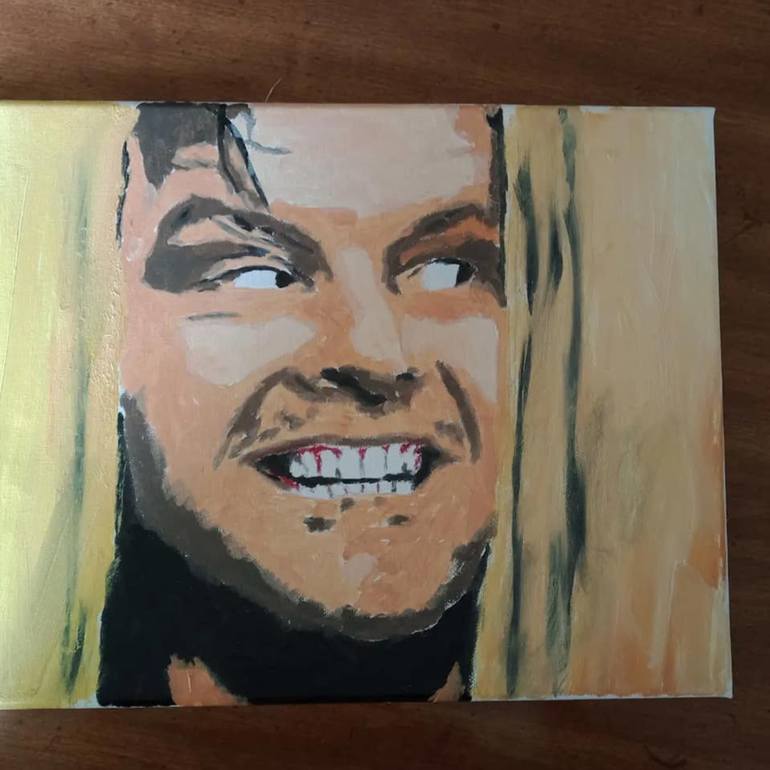 Original Celebrity Painting by Billie Shoemate