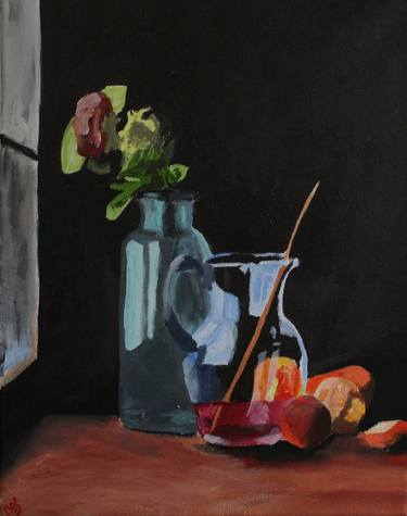 Original Conceptual Still Life Paintings by Billie Shoemate