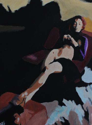 Original Fine Art Nude Paintings by Billie Shoemate