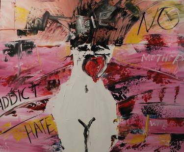 Original Abstract Erotic Paintings by Billie Shoemate