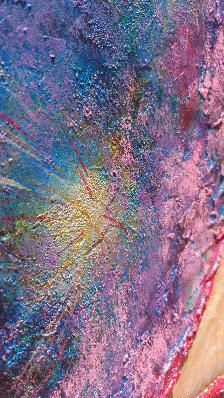 Original Abstract Expressionism Abstract Painting by Ángela S Casanova