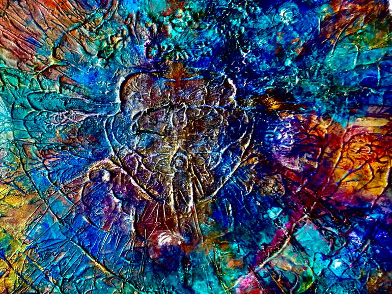 Original Abstract Expressionism Abstract Painting by Tanja Olsson