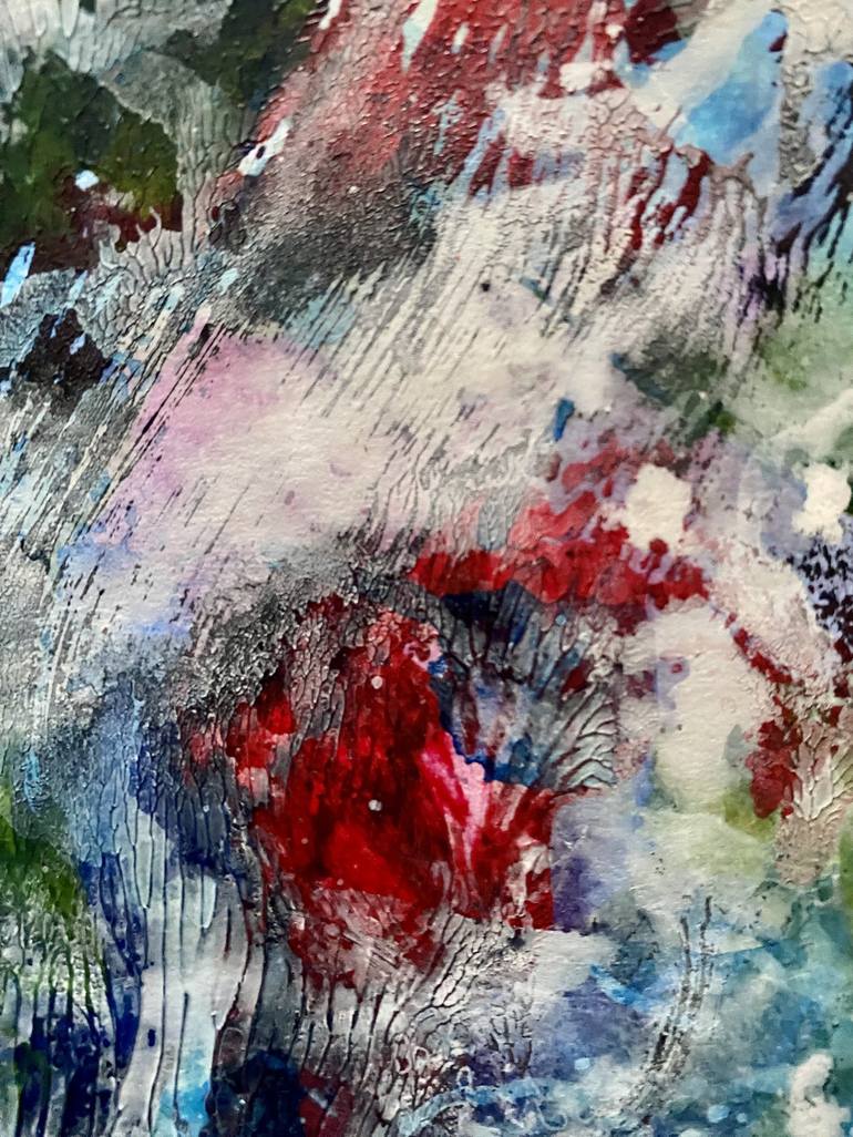 Original Abstract Expressionism Abstract Painting by Tanja Olsson