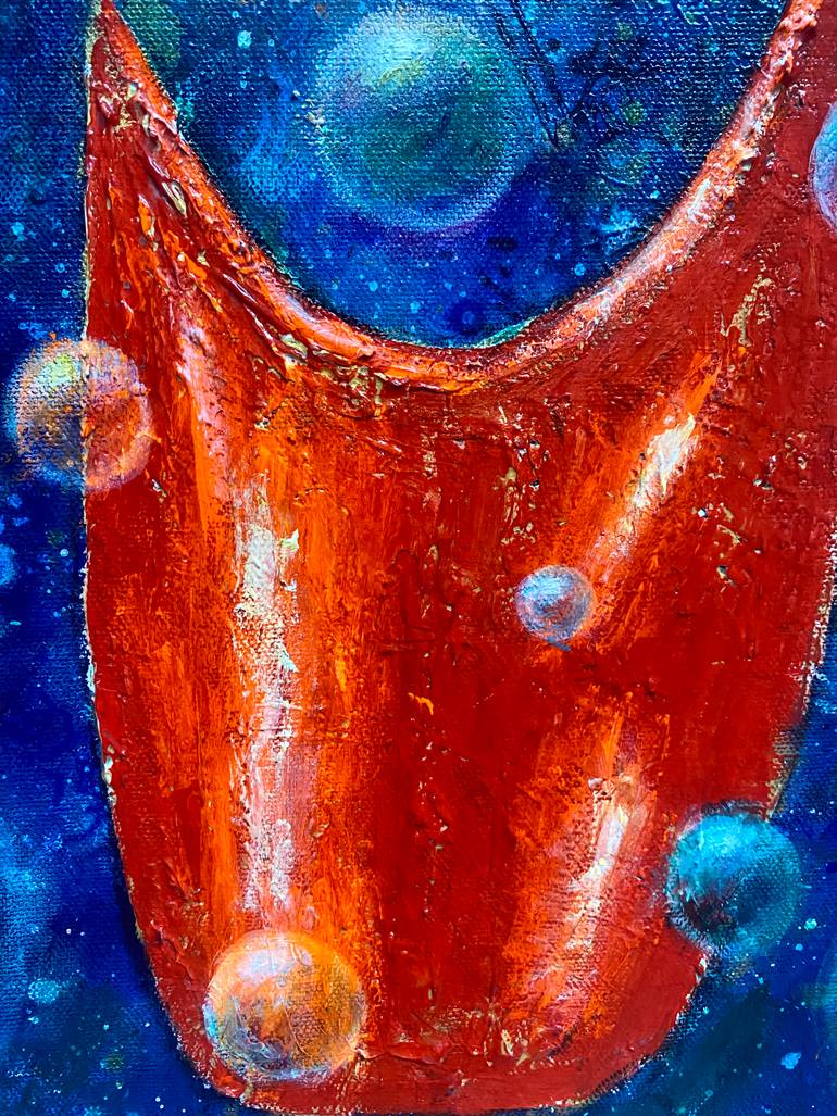 Original Abstract Expressionism Abstract Painting by Tanja Olsson