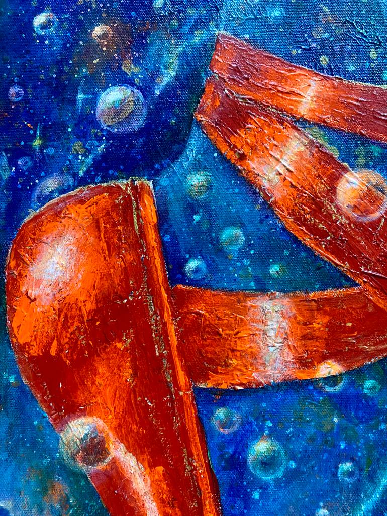 Original Abstract Expressionism Abstract Painting by Tanja Olsson