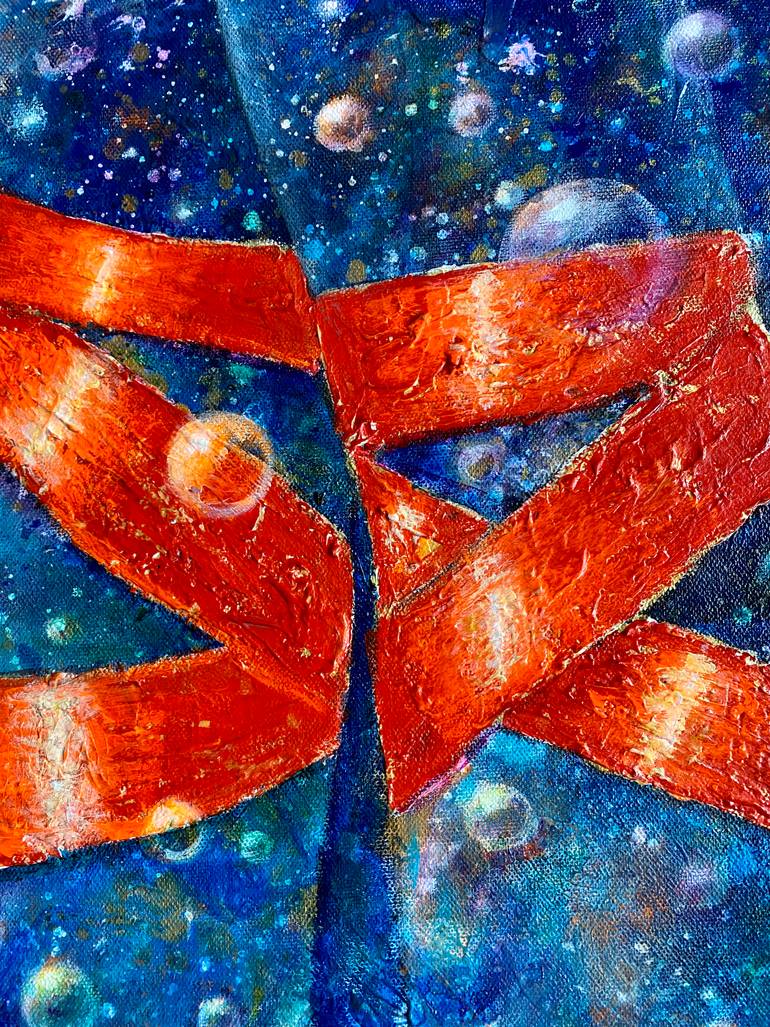 Original Abstract Expressionism Abstract Painting by Tanja Olsson