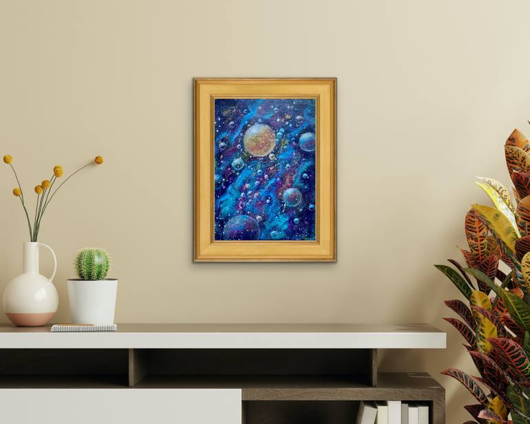 Original Abstract Fantasy Painting by Tanja Olsson