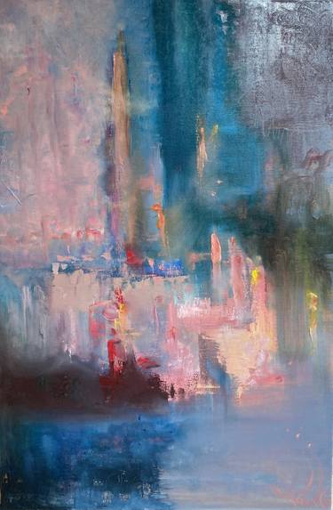 Print of Abstract Expressionism Abstract Paintings by Dasha Vong