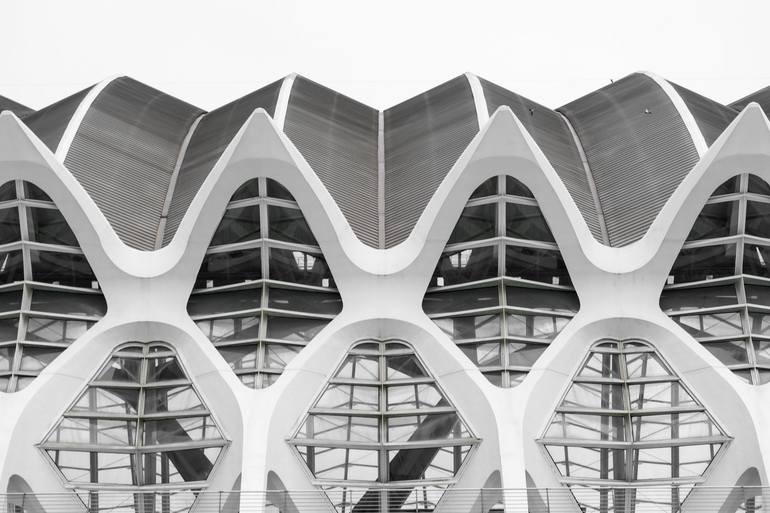 Original Architecture Photography by Gilliard Bressan | Contemporary Art on Paper | Dialogue of Lines and Shapes