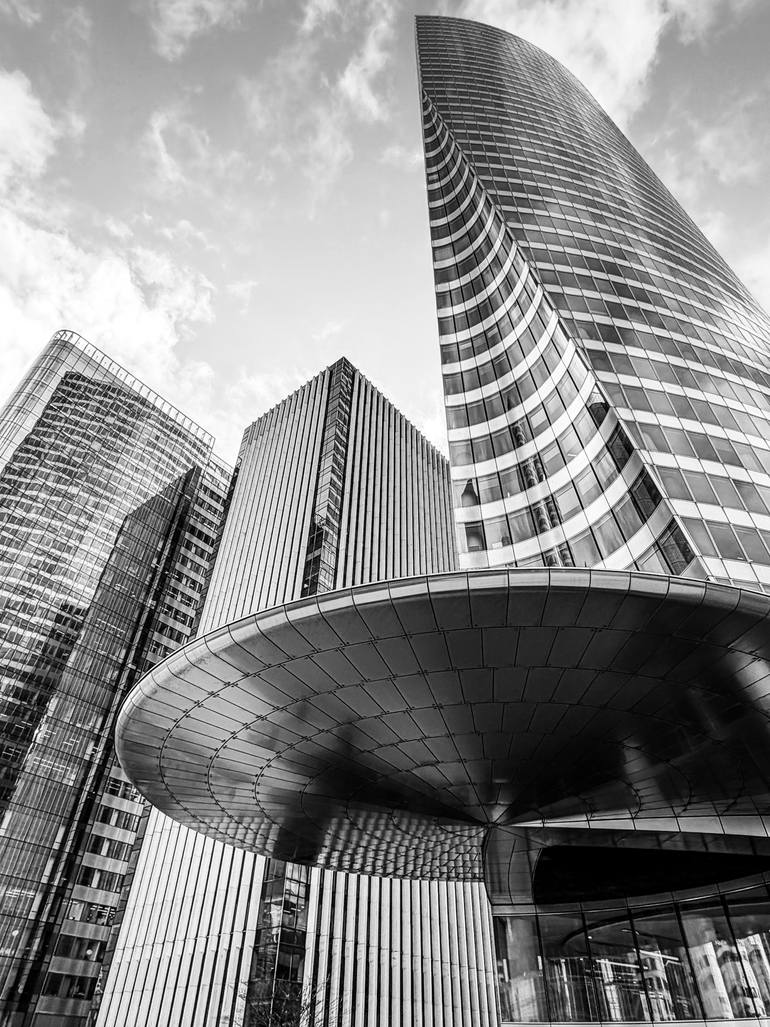 Original Architecture Photography by Gilliard Bressan | Contemporary Art on Paper | The Disk and the Towers