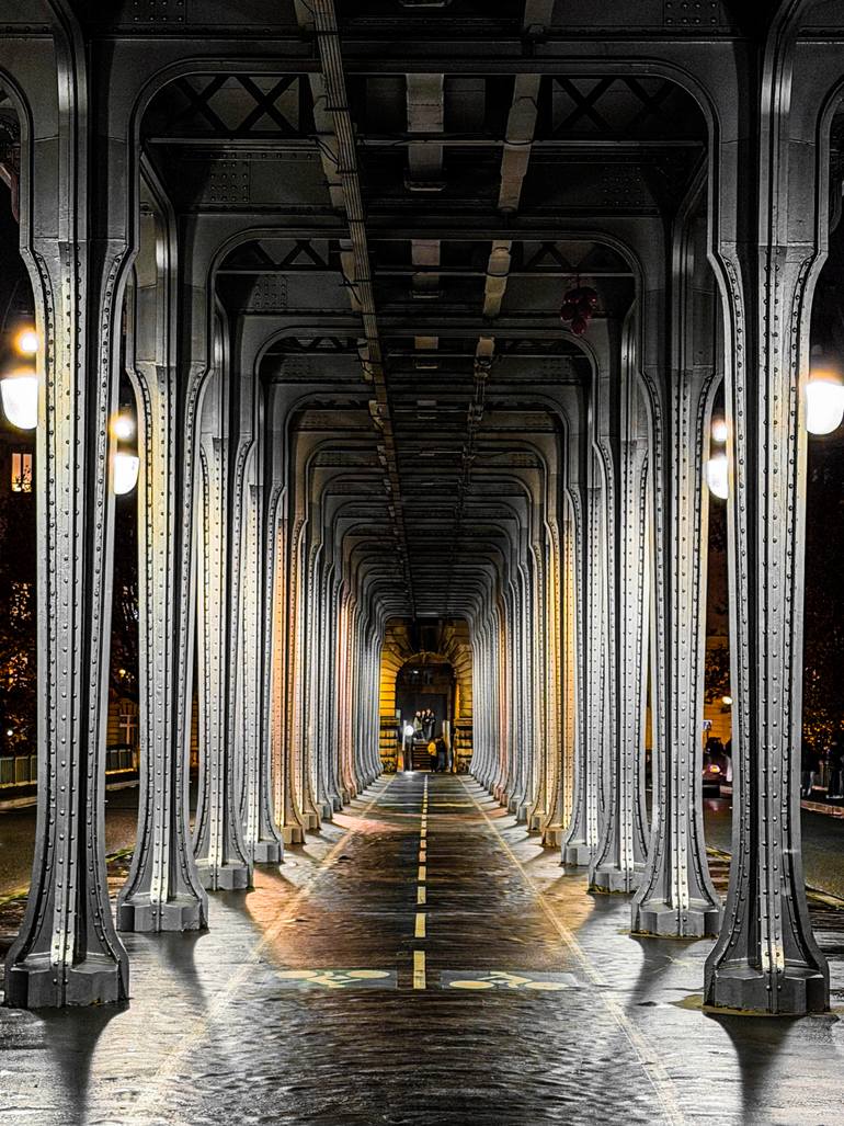 Original Architecture Photography by Gilliard Bressan | Contemporary Art on Paper | Light and Steel