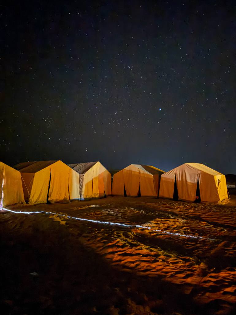 Original Cities Photography by Gilliard Bressan | Contemporary Art on Paper | A Night in the Sahara
