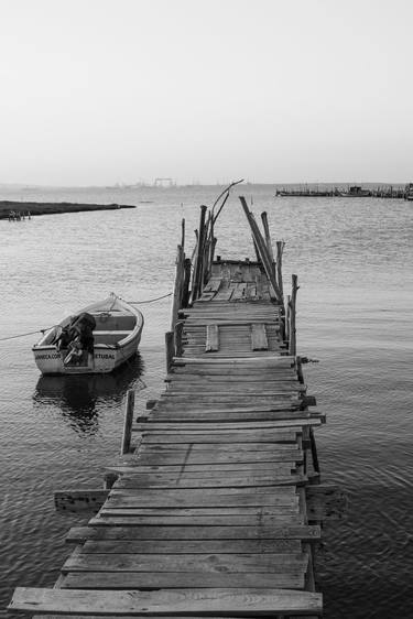 Old Pier and Boat thumb