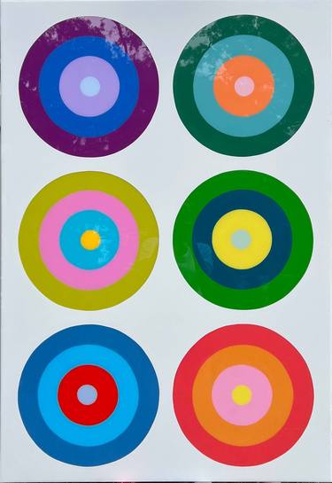 Saatchi Art Artist Stephanie Henderson; Paintings, “Obsessive Tendencies 6-Pack” #art
