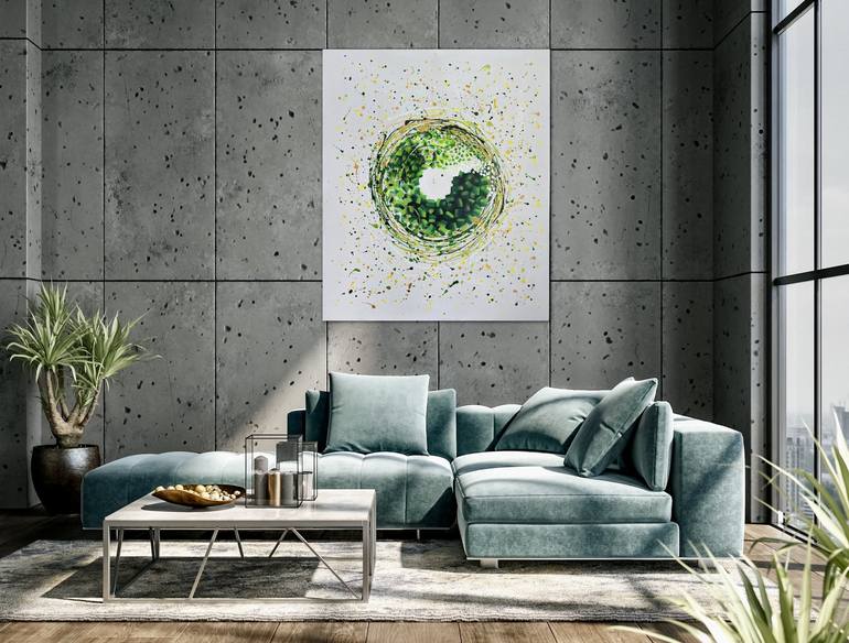 Original Abstract Painting by Lubica Kostialova