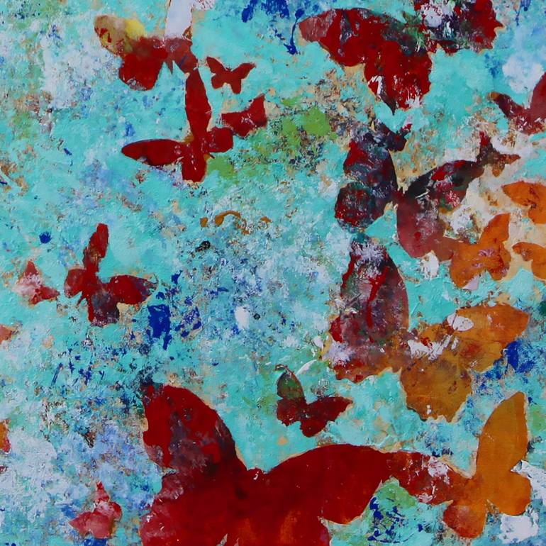 Original Abstract Painting by Naomi Delott