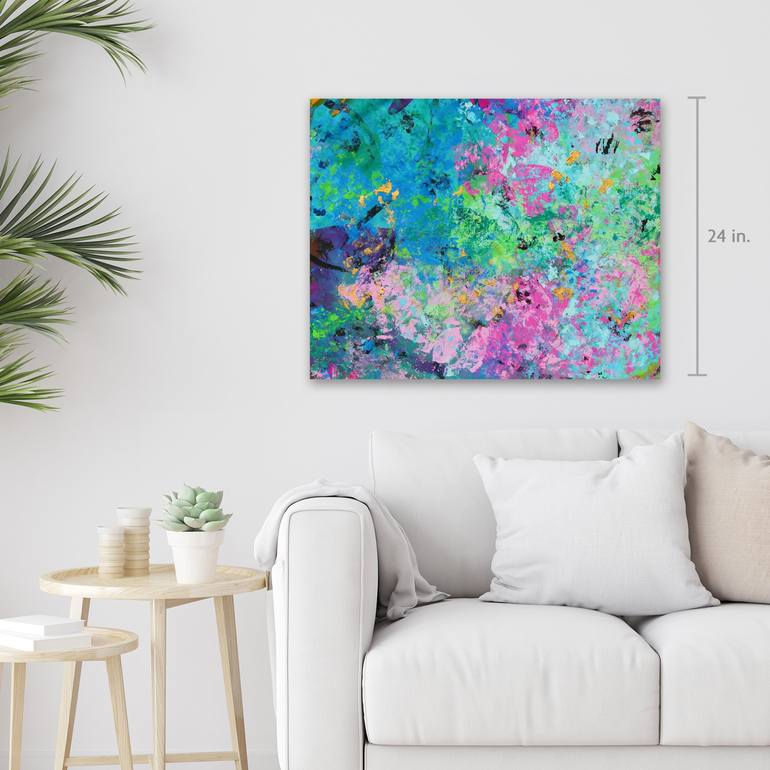 Original Abstract Painting by Naomi Delott