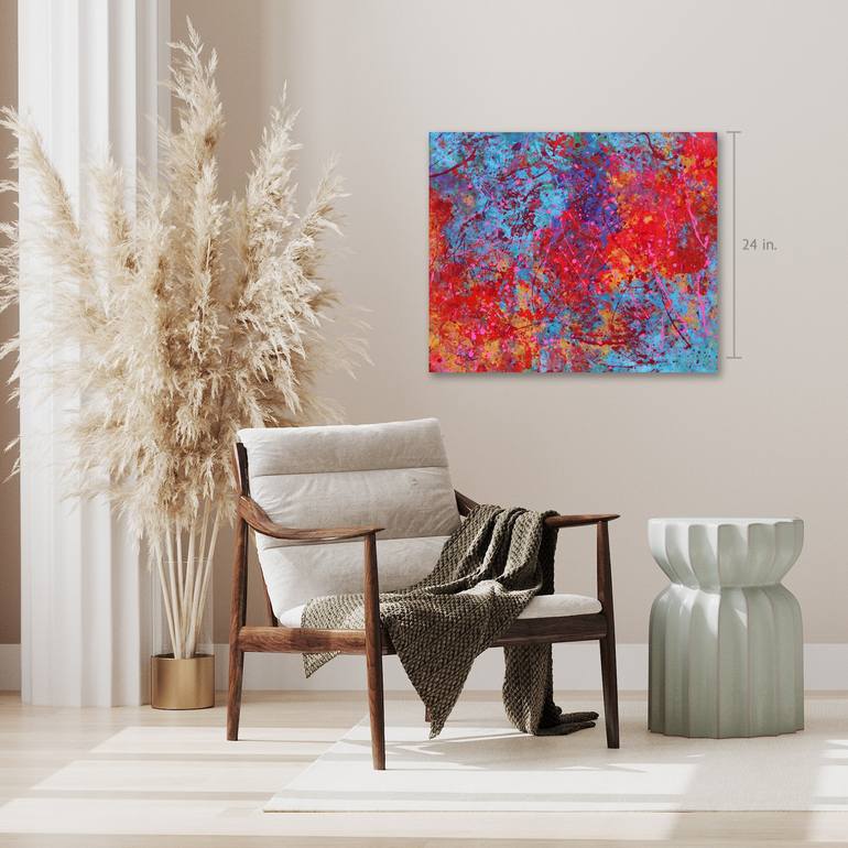 Original Abstract Painting by Naomi Delott