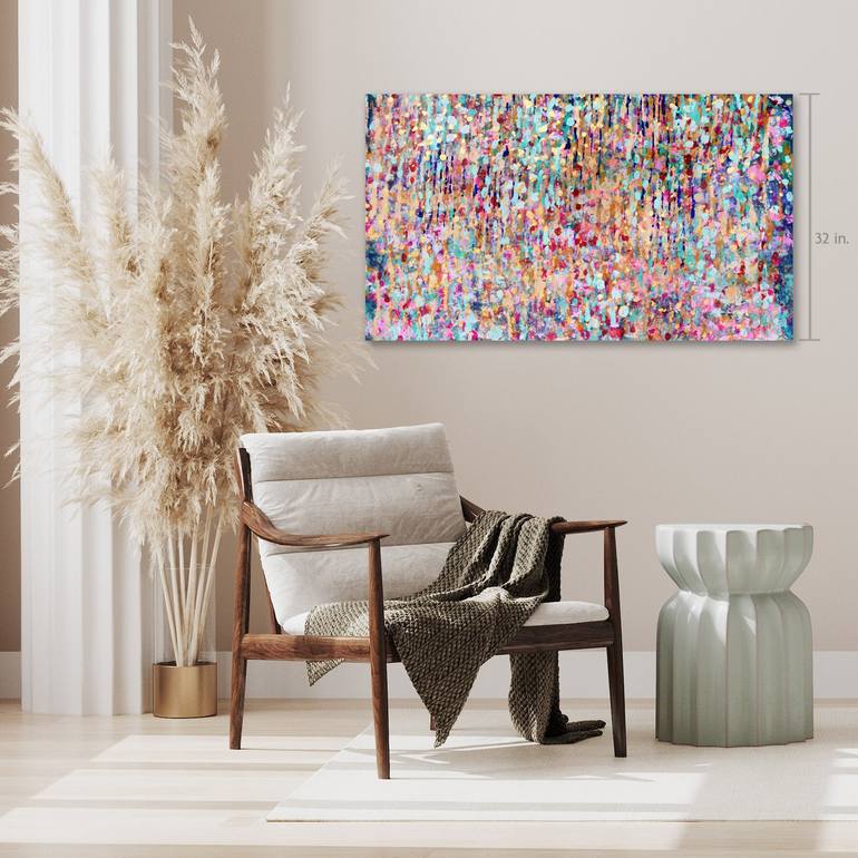 Original Abstract Painting by Naomi Delott