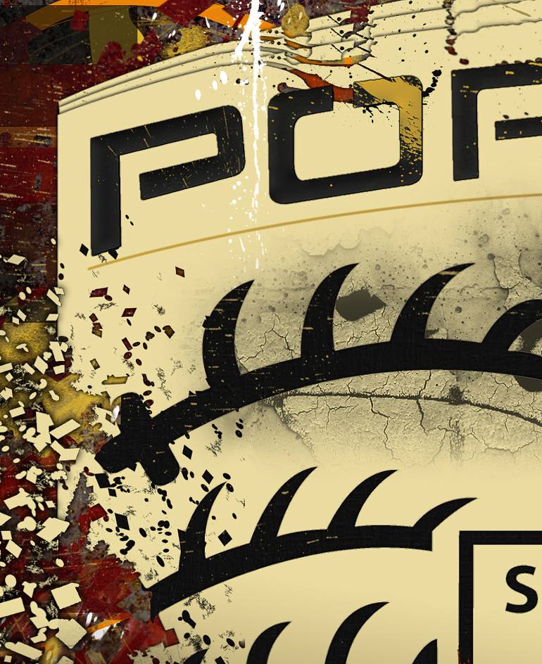 Original Pop Art Transportation Mixed Media by Lascaz Pop Art