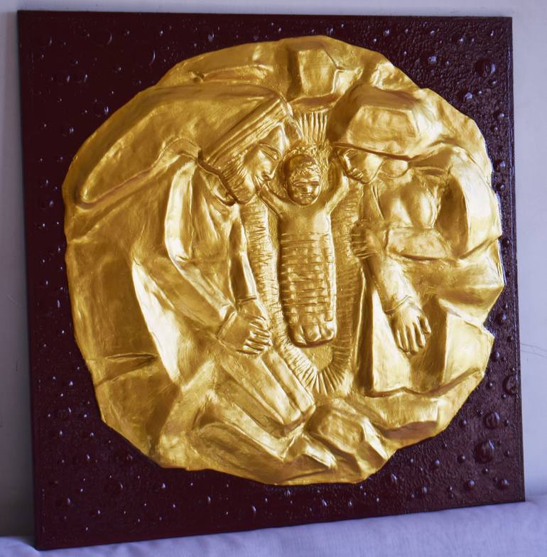 Original 3d Sculpture Religious Sculpture by Achanta  Raghunandan