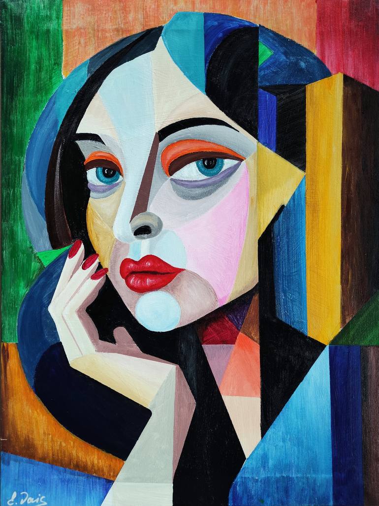 Original Symbolism Abstract Paintings by Elena Vaisman